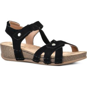 imageWHITE MOUNTAIN Shoes Fair Womens SandalBlackSuede