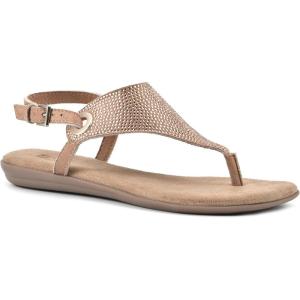 imageWHITE MOUNTAIN Shoes London 2 Womens SandalLt GoldMulti