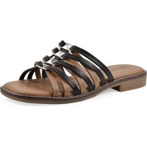 imageWHITE MOUNTAIN Womens Mazy SandalBlackSmooth