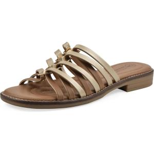 imageWHITE MOUNTAIN Womens Mazy SandalGoldMetSmooth