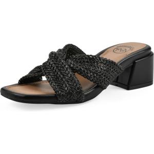 imageWHITE MOUNTAIN Womens Mills XStrap HeelBlack