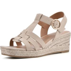 imageWHITE MOUNTAIN Womens Stormy Wedge SandalEggshellSmooth