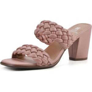 imageWHITE MOUNTAIN Womens by Far Block HeelBlush PinkSmooth