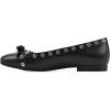 imageWhite Mountain Womens Bodhi Cap Toe Ballet FlatBlack Smooth