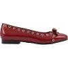 imageWhite Mountain Womens Bodhi Cap Toe Ballet FlatCruella Red Patent