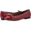 imageWhite Mountain Womens Bodhi Cap Toe Ballet FlatCruella Red Patent