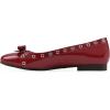 imageWhite Mountain Womens Bodhi Cap Toe Ballet FlatCruella Red Patent