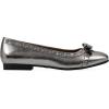imageWhite Mountain Womens Bodhi Cap Toe Ballet FlatPewter Metallic