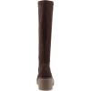 imageWhite Mountain Womens Marcella Block Heel Tall Shaft BootBrown Fabric