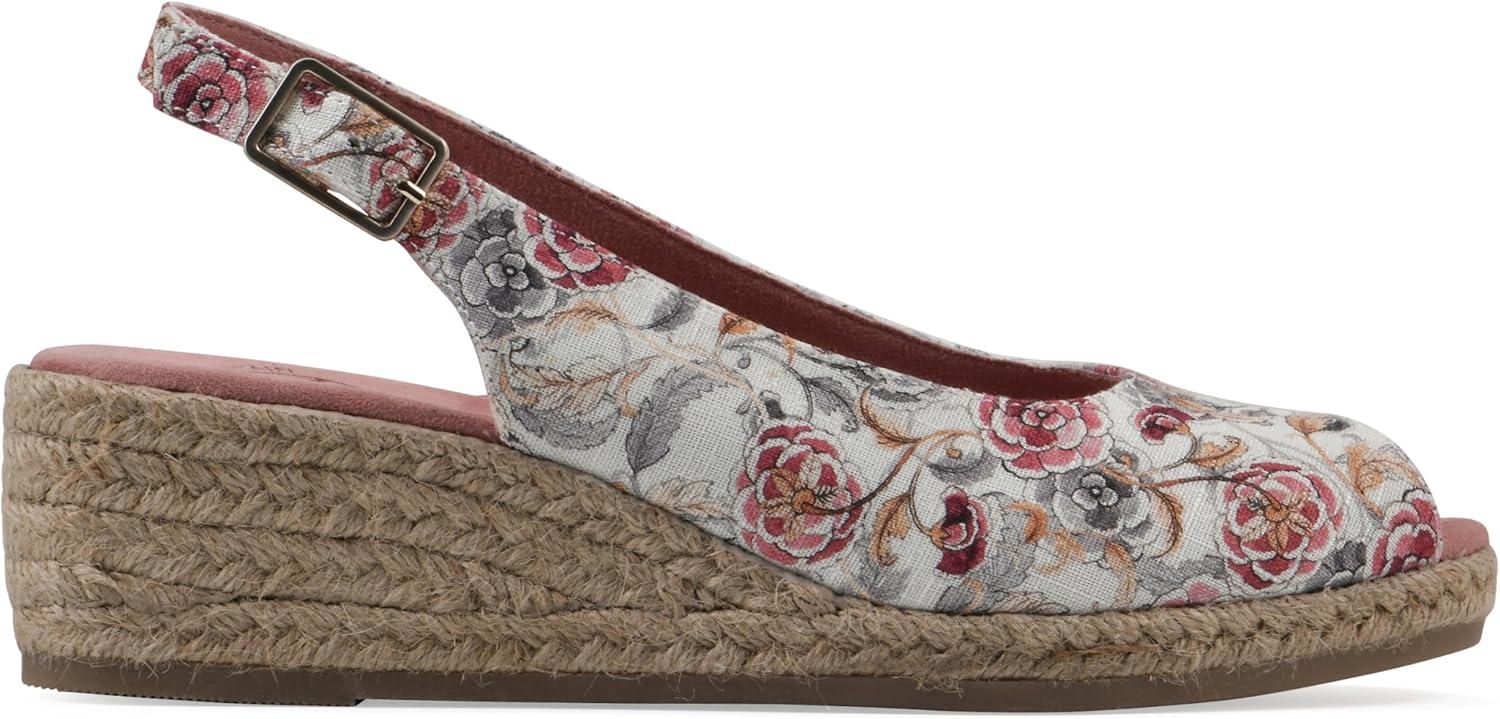 imageWHITE MOUNTAIN womens MaizeBlushFloralFab