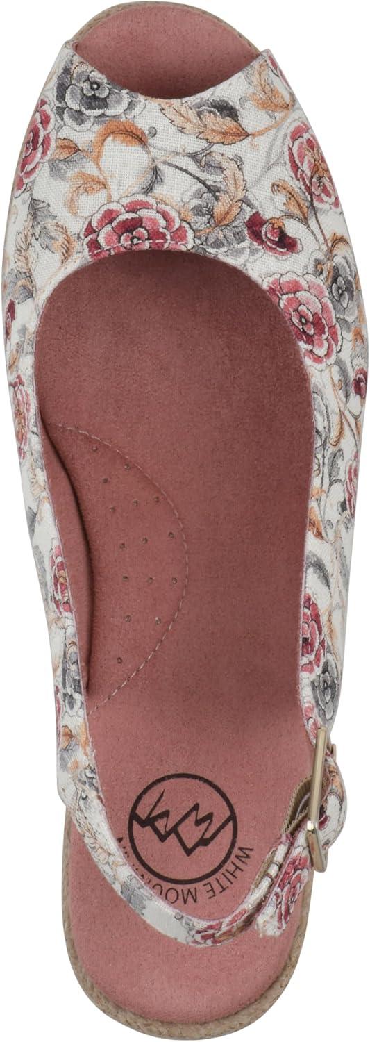 imageWHITE MOUNTAIN womens MaizeBlushFloralFab
