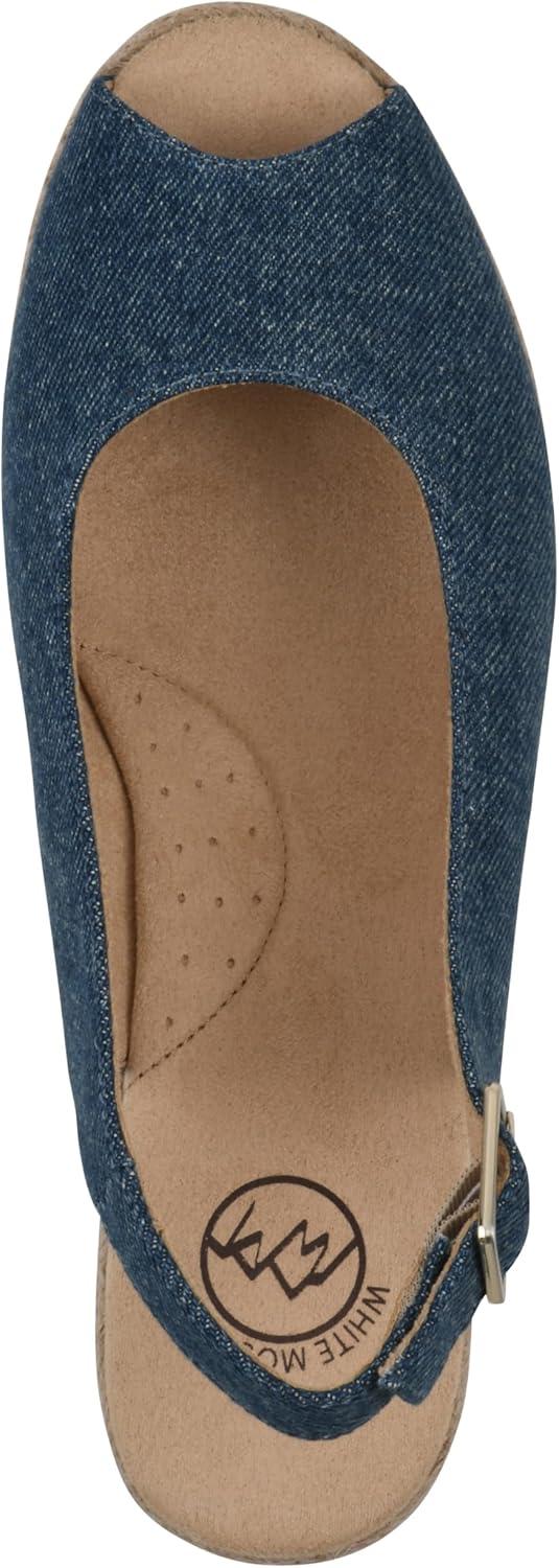 imageWHITE MOUNTAIN womens MaizeDkbluedenimFab