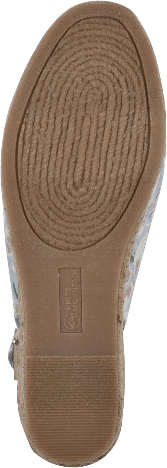 imageWHITE MOUNTAIN womens MaizeLtblueFloralFab