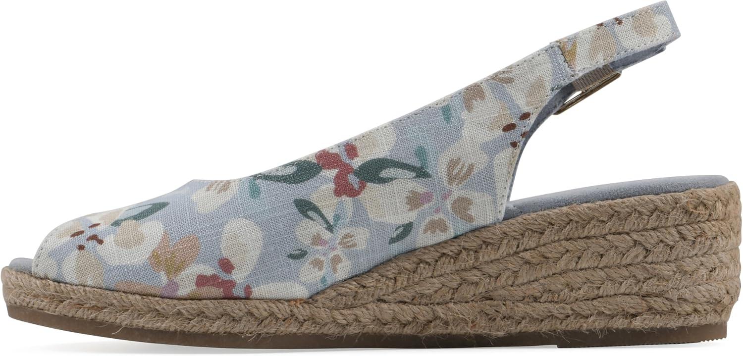 imageWHITE MOUNTAIN womens MaizeLtblueFloralFab