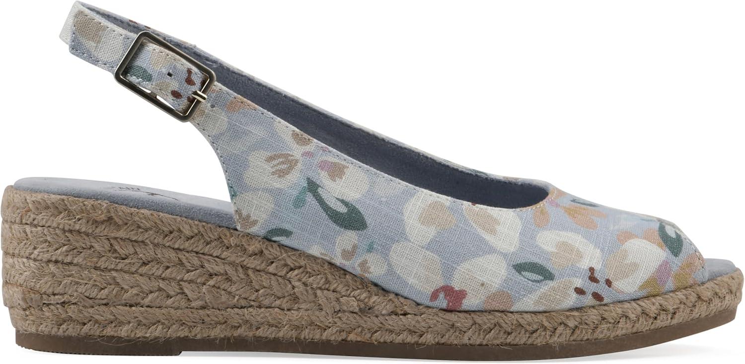 imageWHITE MOUNTAIN womens MaizeLtblueFloralFab