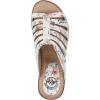 image:imageWhite Mountain Womens Valencia Clog SandalWhite Multi Flower Smooth