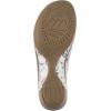image:imageWhite Mountain Womens Valencia Clog SandalWhite Multi Flower Smooth