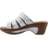 image:imageWhite Mountain Womens Valora Clog SandalOceanblue Seashell Smooth