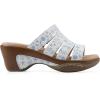 image:imageWhite Mountain Womens Valora Clog SandalOceanblue Seashell Smooth