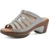 image:imageWhite Mountain Womens Valencia Clog SandalIceBurnSmooth