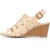image:imageWHITE MOUNTAIN Corkscrew Womens Leather WedgeHoney