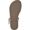 image:imageWHITE MOUNTAIN Girls Gloss Flat SandalWhiteSmooth