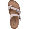 image:imageWHITE MOUNTAIN Gracie Signature ComfortMolded Footbed SandalLt LavenderSuede