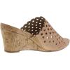 image:imageWHITE MOUNTAIN Womens Atlie Fabric Open Toe Special Rose Goldmetfab Size 85