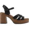 image:imageWHITE MOUNTAIN Womens Barista Platform SandalBlack Burnished Smooth
