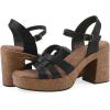 image:imageWHITE MOUNTAIN Womens Barista Platform SandalBlack Burnished Smooth
