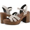 image:imageWHITE MOUNTAIN Womens Barista Platform SandalCream Burnished Smooth