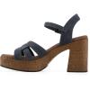 image:imageWHITE MOUNTAIN Womens Barista Platform SandalDenim Blue Fabric