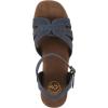 image:imageWHITE MOUNTAIN Womens Barista Platform SandalDenim Blue Fabric