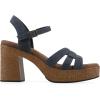 image:imageWHITE MOUNTAIN Womens Barista Platform SandalDenim Blue Fabric