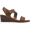 image:imageWHITE MOUNTAIN Womens Brux Strappy Wedge Sandal