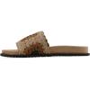 image:imageWHITE MOUNTAIN Womens Maxim Macrame Slide Sandal TanMultiFab 95 M