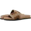 image:imageWHITE MOUNTAIN Womens Maxim Macrame Slide Sandal TanMultiFab 95 M
