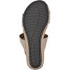 image:imageWHITE MOUNTAIN Womens Pretreat Woven Cork Wedge SandalSandal WoodSuede