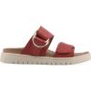 image:imageWhite Mountain Fom Recovery Womens Namaste Cushioned Slide SandalCruella Red Burnished Smooth