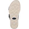 image:imageWhite Mountain Fom Recovery Womens Namaste Cushioned Slide SandalNavy Burnished Smooth