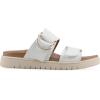 image:imageWhite Mountain Fom Recovery Womens Namaste Cushioned Slide SandalWhite Burnished Smooth