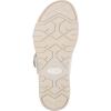 image:imageWhite Mountain Fom Recovery Womens Namaste Cushioned Slide SandalWhite Burnished Smooth