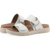 image:imageWhite Mountain Fom Recovery Womens Namaste Cushioned Slide SandalWhite Burnished Smooth