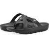 image:imageWhite Mountain Fom Recovery Womens Rip Cushioned SandalBlack