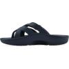 image:imageWhite Mountain Fom Recovery Womens Rip Cushioned SandalNavy