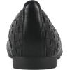 image:imageWhite Mountain Womens Boccie Woven Ballet FlatBlack Burnished Smooth