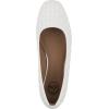 image:imageWhite Mountain Womens Boccie Woven Ballet FlatWhite Burnished Smooth