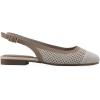 image:imageWhite Mountain Womens Bonie Fly Knit Slingback FlatCream WTan Multi