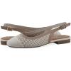 image:imageWhite Mountain Womens Bonie Fly Knit Slingback FlatCream WTan Multi