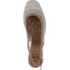 image:imageWhite Mountain Womens Bonie Fly Knit Slingback FlatCream WTan Multi
